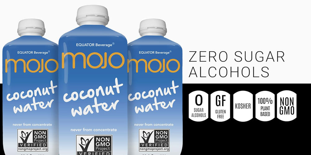 MOJO Coconut Water athlete in motion, ideal for sports hydration