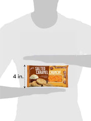 Erbies Salted Caramel Crunch Topping pairs with yogurt or oats for an indulgent breakfast boost.
