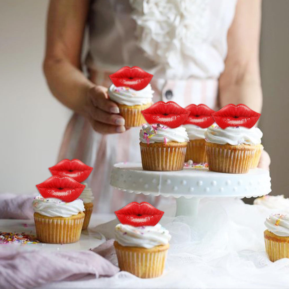 Ercadio bachelor party cupcake toppers for playful, stylish sweets