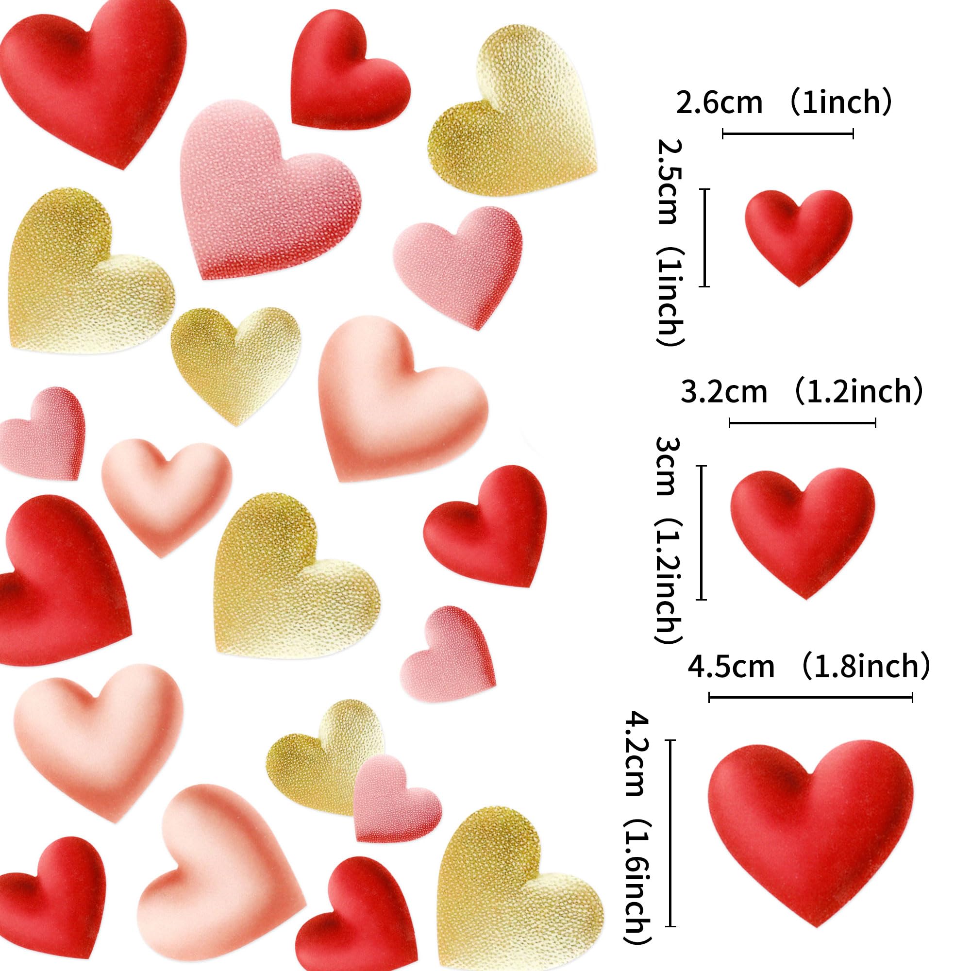 Ercadio edible heart cupcake picks close-up highlights wafer design