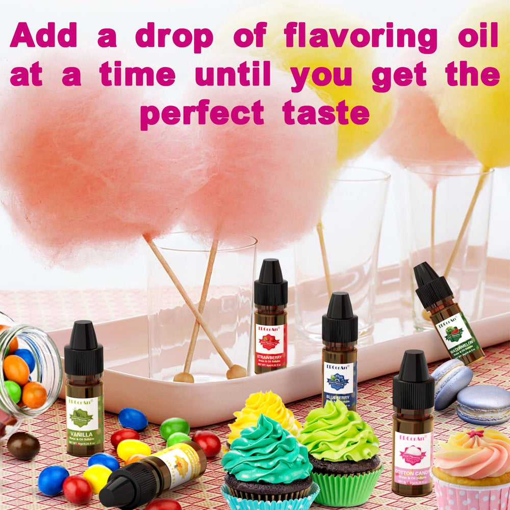 ERCorArt Vanilla flavor oil provides warm aroma for frostings and coffee treats