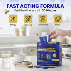 ERODISIAC Honey Sticks On-the-Go Packaging enables discreet use during travel