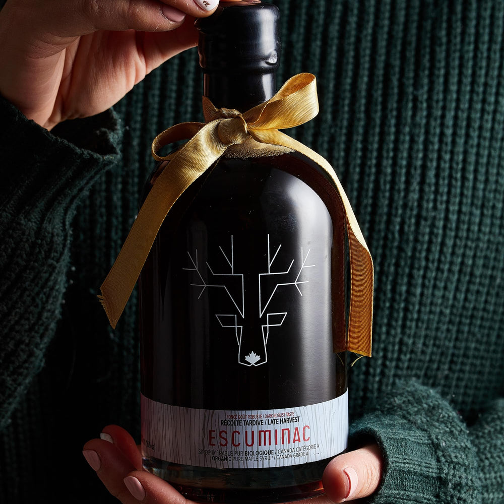 Escuminac Late Harvest maple syrup used in cocktails for subtle sweetness