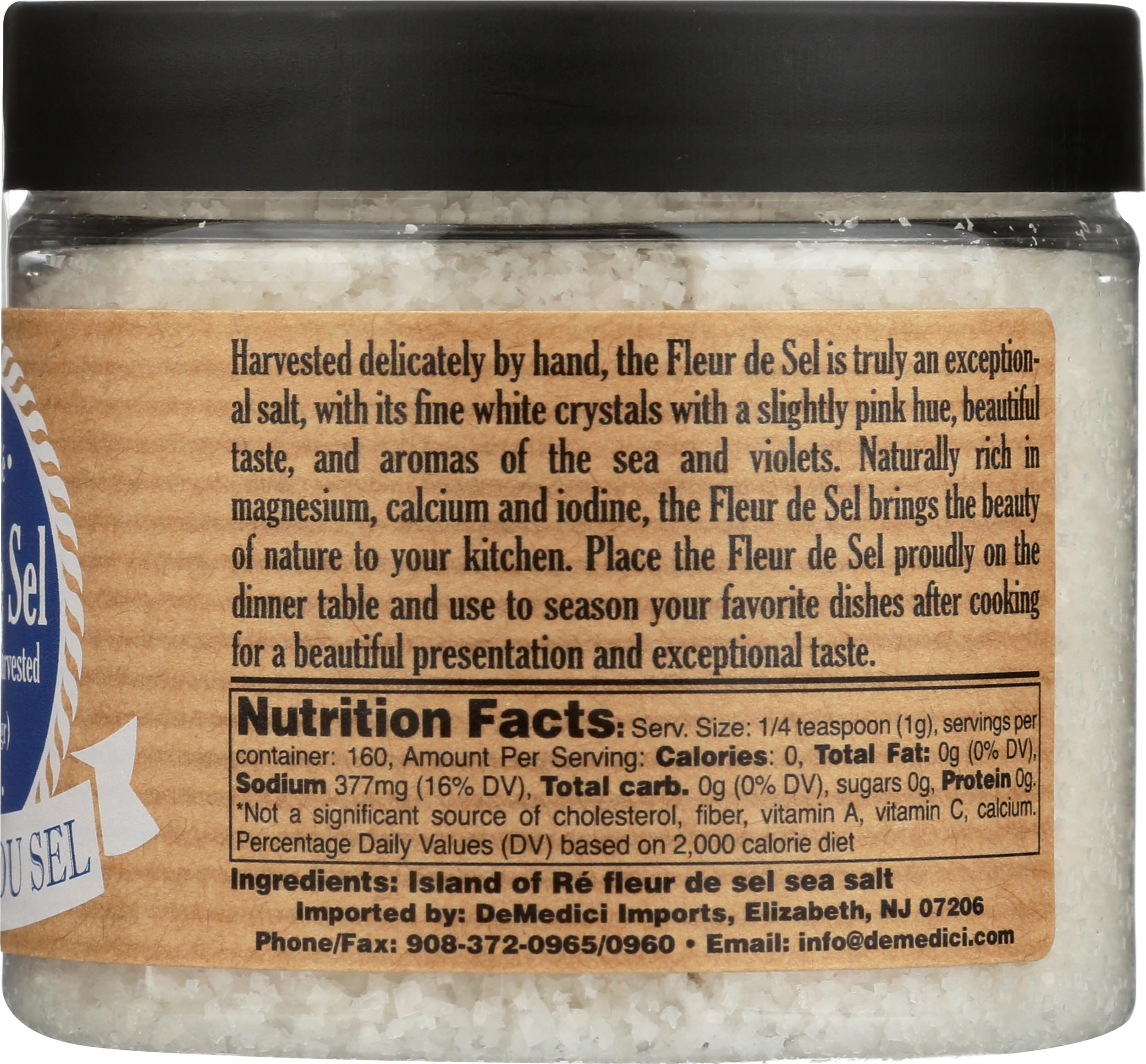 Esprit Du Sel Fleur De Sel finished on dishes with subtle saltiness