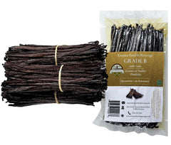Planifolia vanilla beans long and dark brown from Indonesia for rich flavor