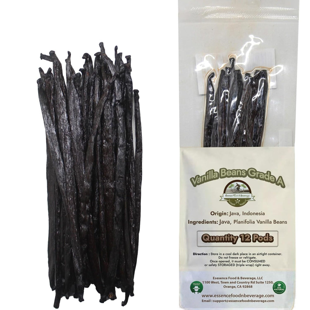 ESSENCE Planifolia vanilla beans from Indonesia highlighting authentic origin and aroma