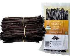 ESSENCE VANILLA BEANS aroma-rich pods, delivering strong vanilla notes in recipes
