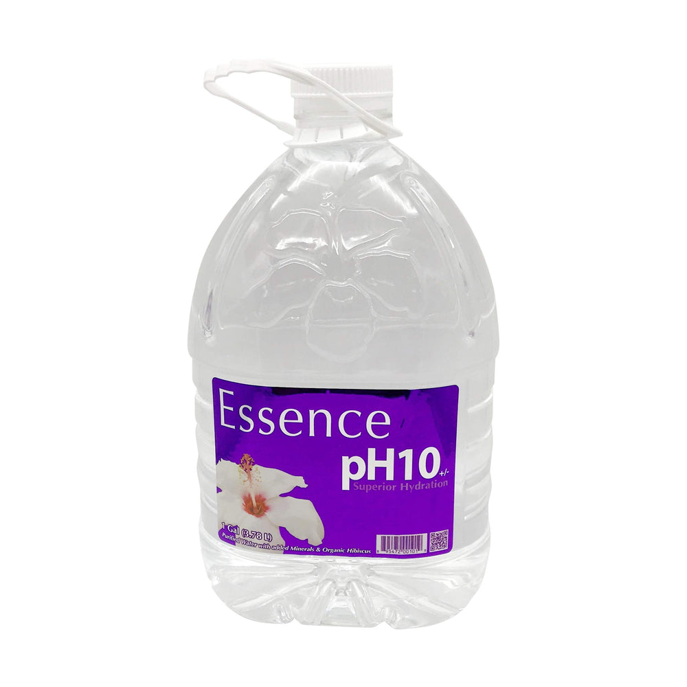 Essence Water alkaline pH10 bottle for daily hydration and balanced wellness.