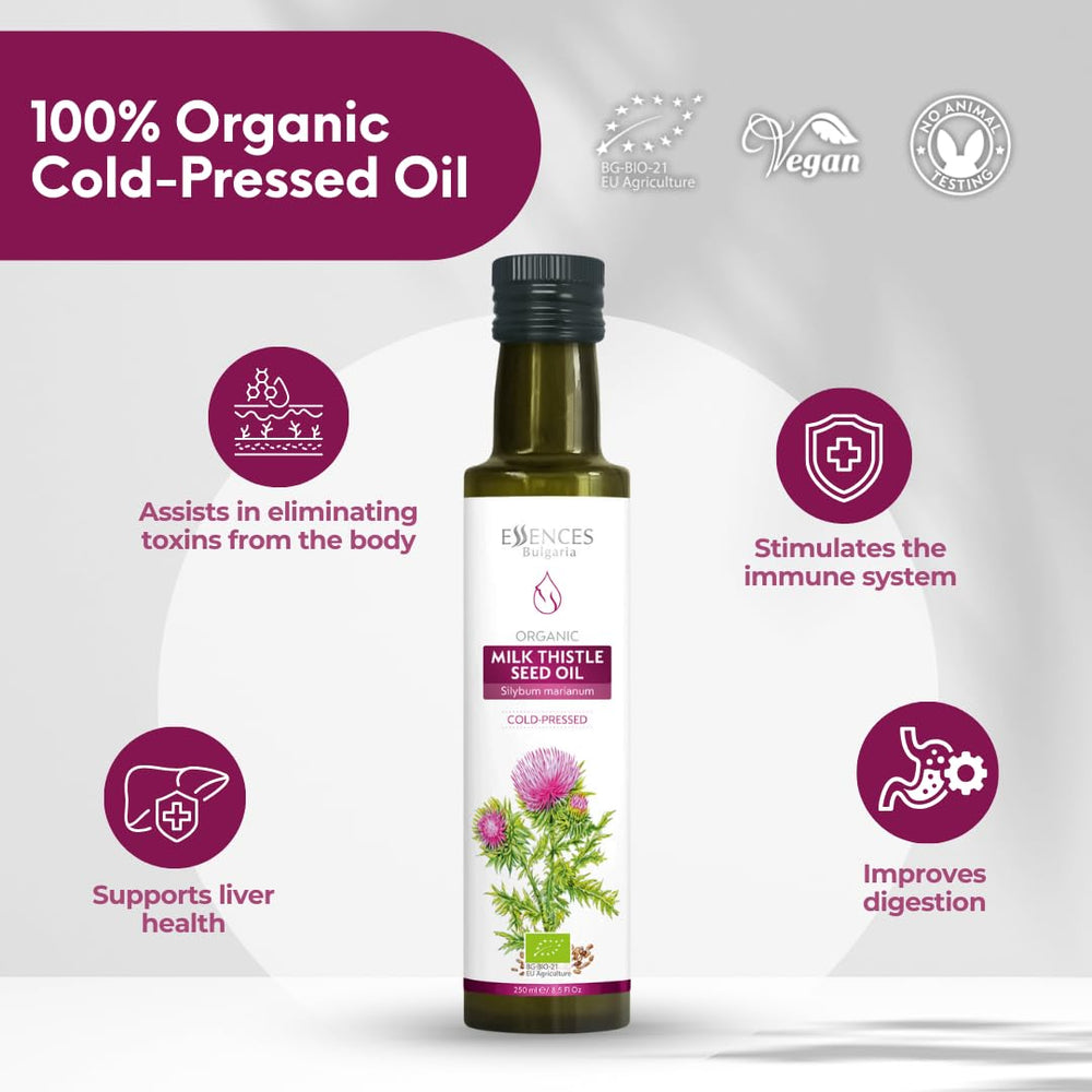Label on Essences Bulgaria bottle shows organic BG-BIO-21 certification