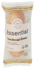 Essential Baking Company organic sourdough take & bake bread with a crusty exterior and quick prep.