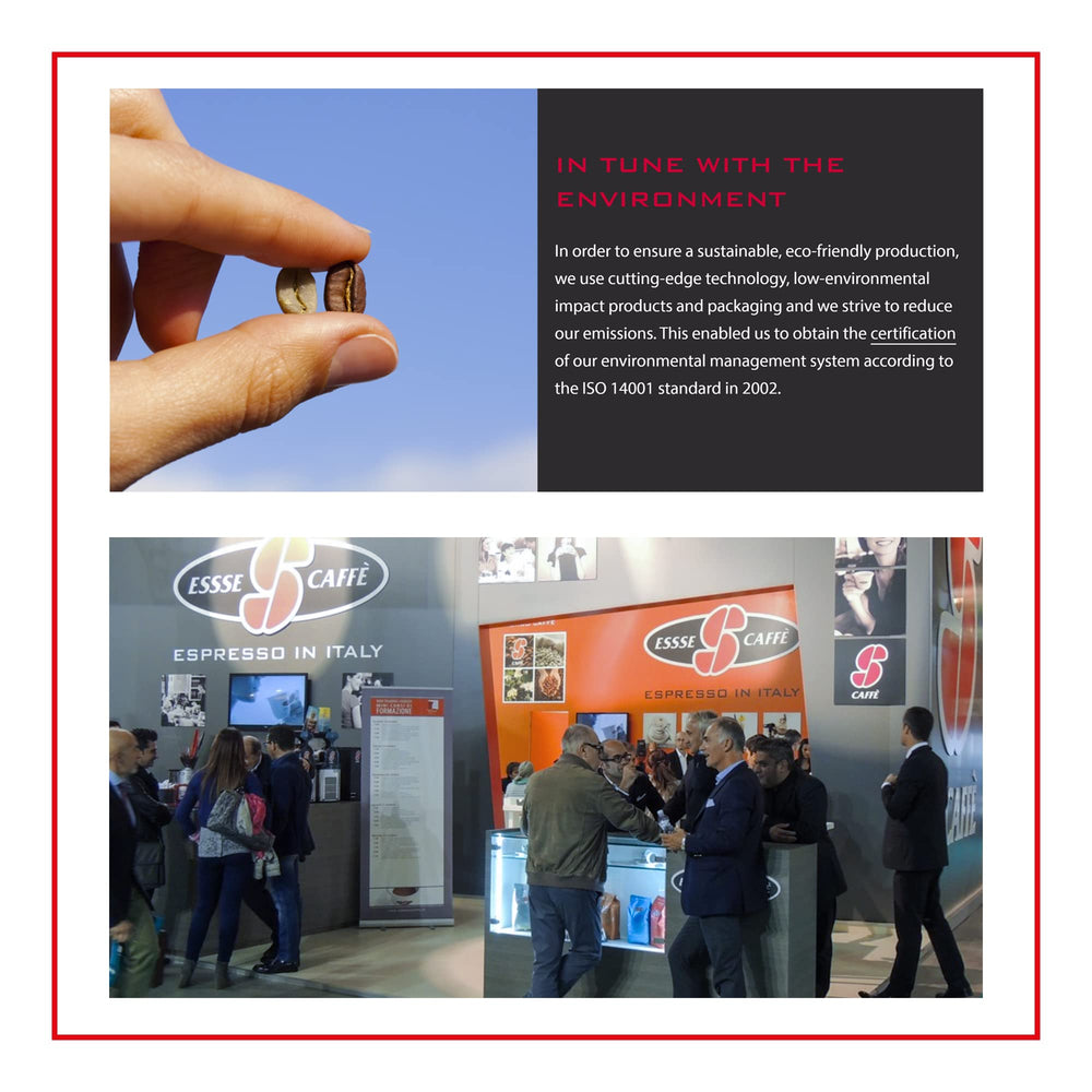 Essse Caffè Selezione Speciale packaging on display
