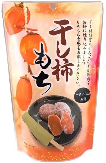 Estala Mochi Dried Persimmons with soft-chewy texture, ideal as a tea-time snack.
