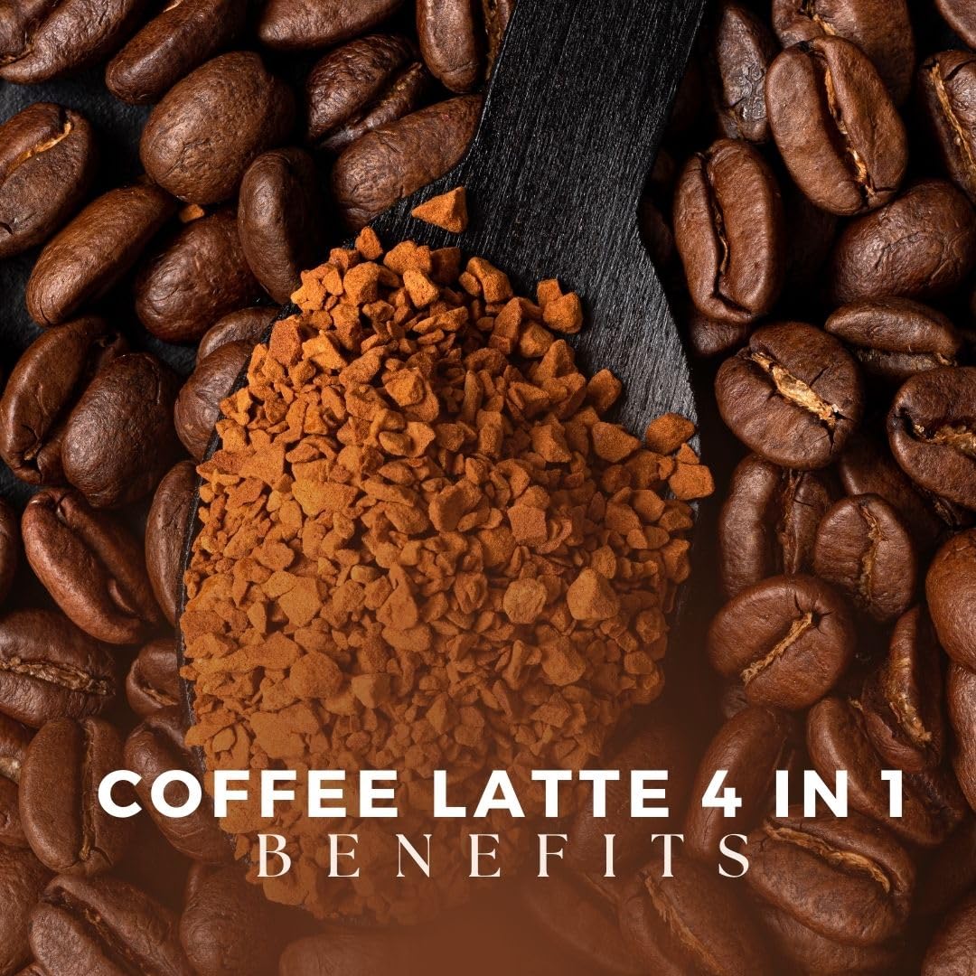 Eternal Spirit Beauty Asian Latte reishi-ingredient label close-up highlighting natural energy.