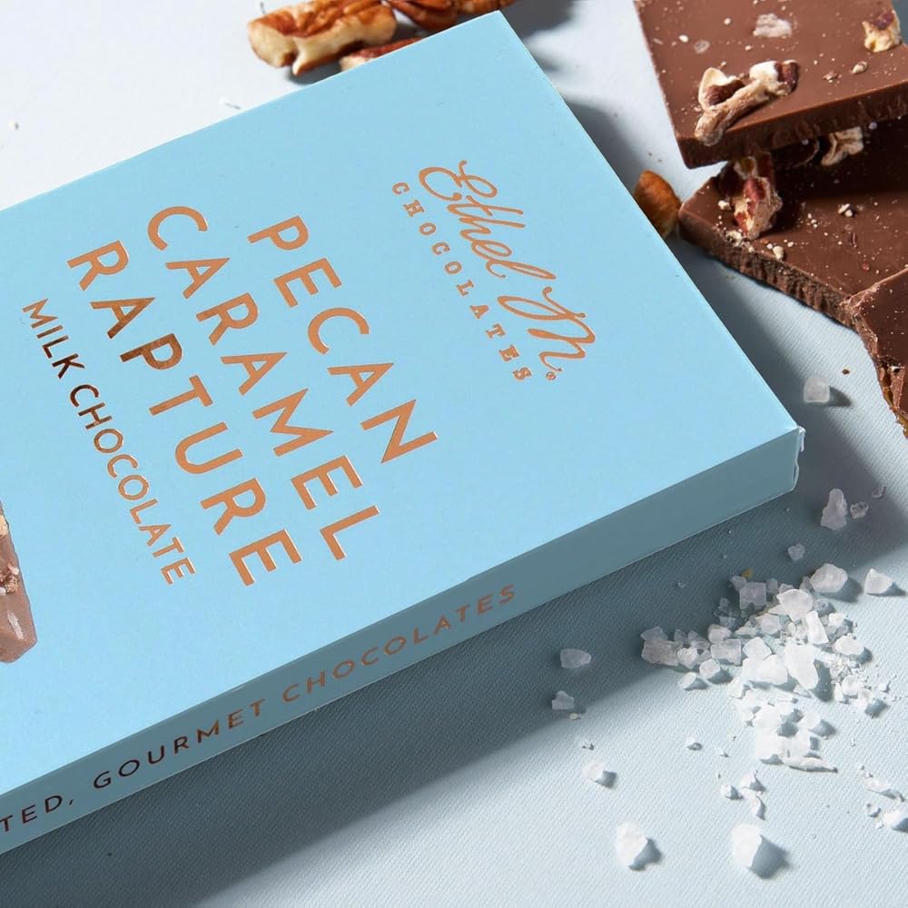 Ethel M Kosher dairy certified bar with cold-shipped packaging for freshness.