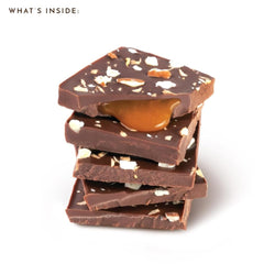 Ethel M Chocolates toasted coconut flakes finishing the bar with tropical aroma