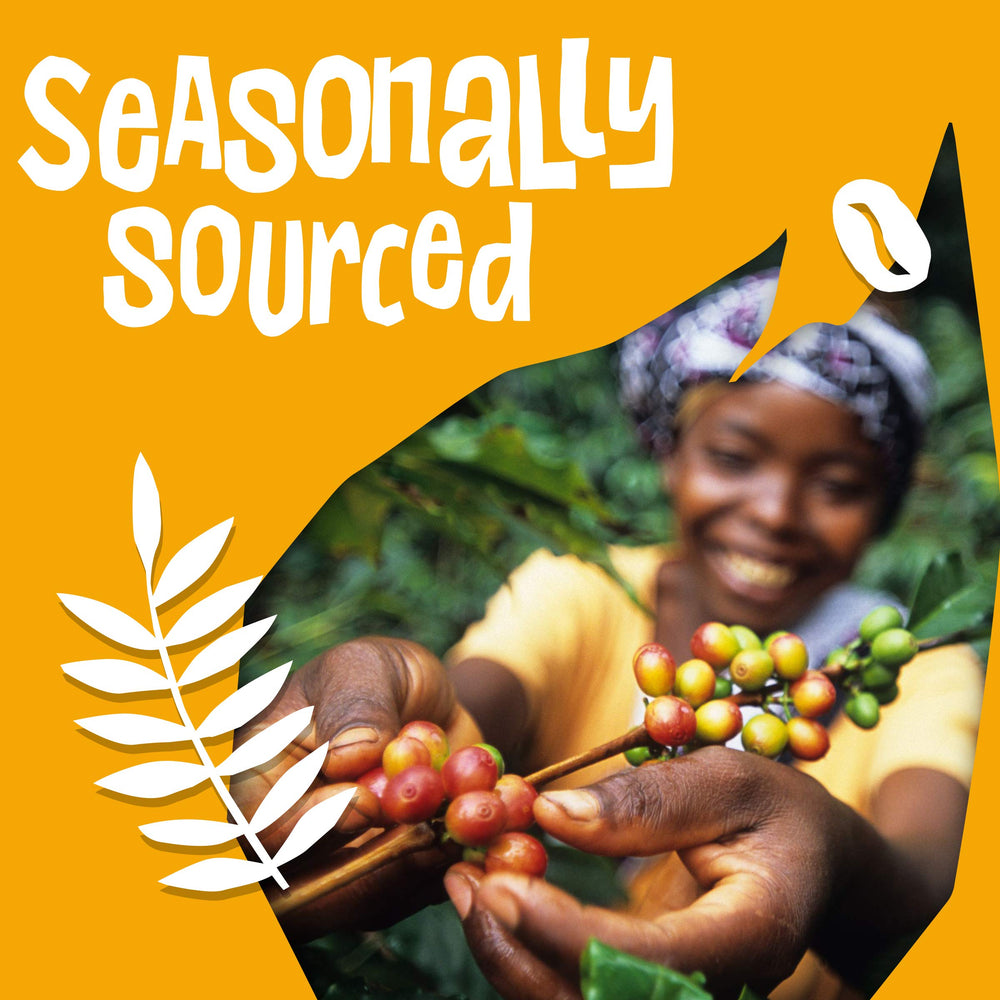 Ethical Bean QR code journey on pack lets you trace beans from crop to cup.