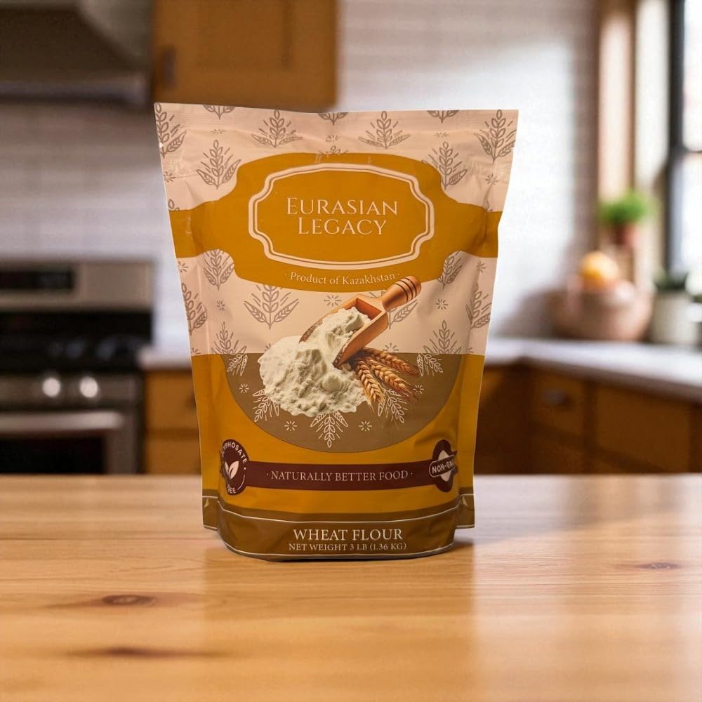 Eurasian Legacy Kazakhstan-sourced grain highlights clean, premium baking ingredients.