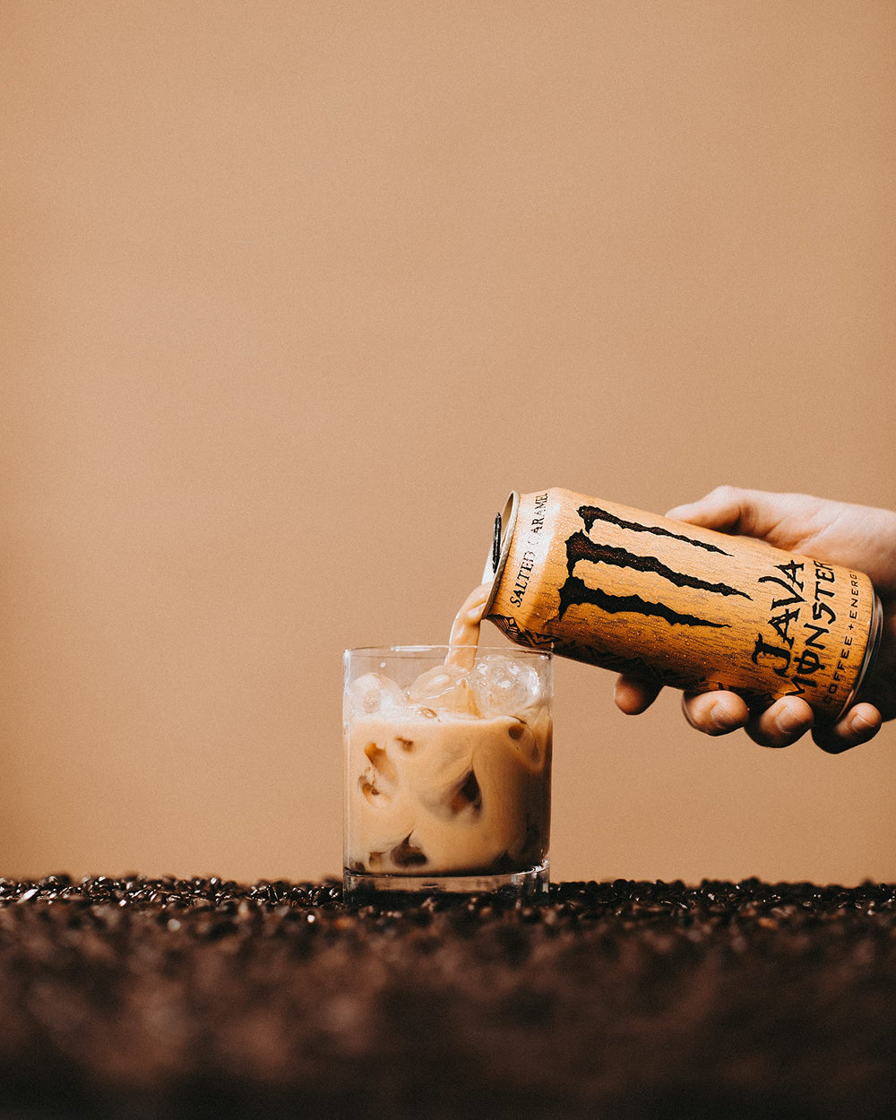 Euro-version gold-top can signals updated packaging for Java Monster