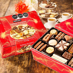 European Cookies Kirkland Belgian Chocolate cookies tea-time, pair with coffee or tea.