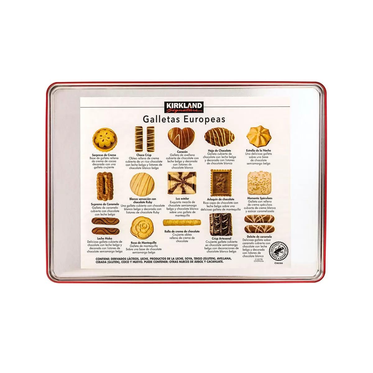 European Cookies Kirkland Belgian Chocolate gift-ready, a tasteful present for chocolate lovers.