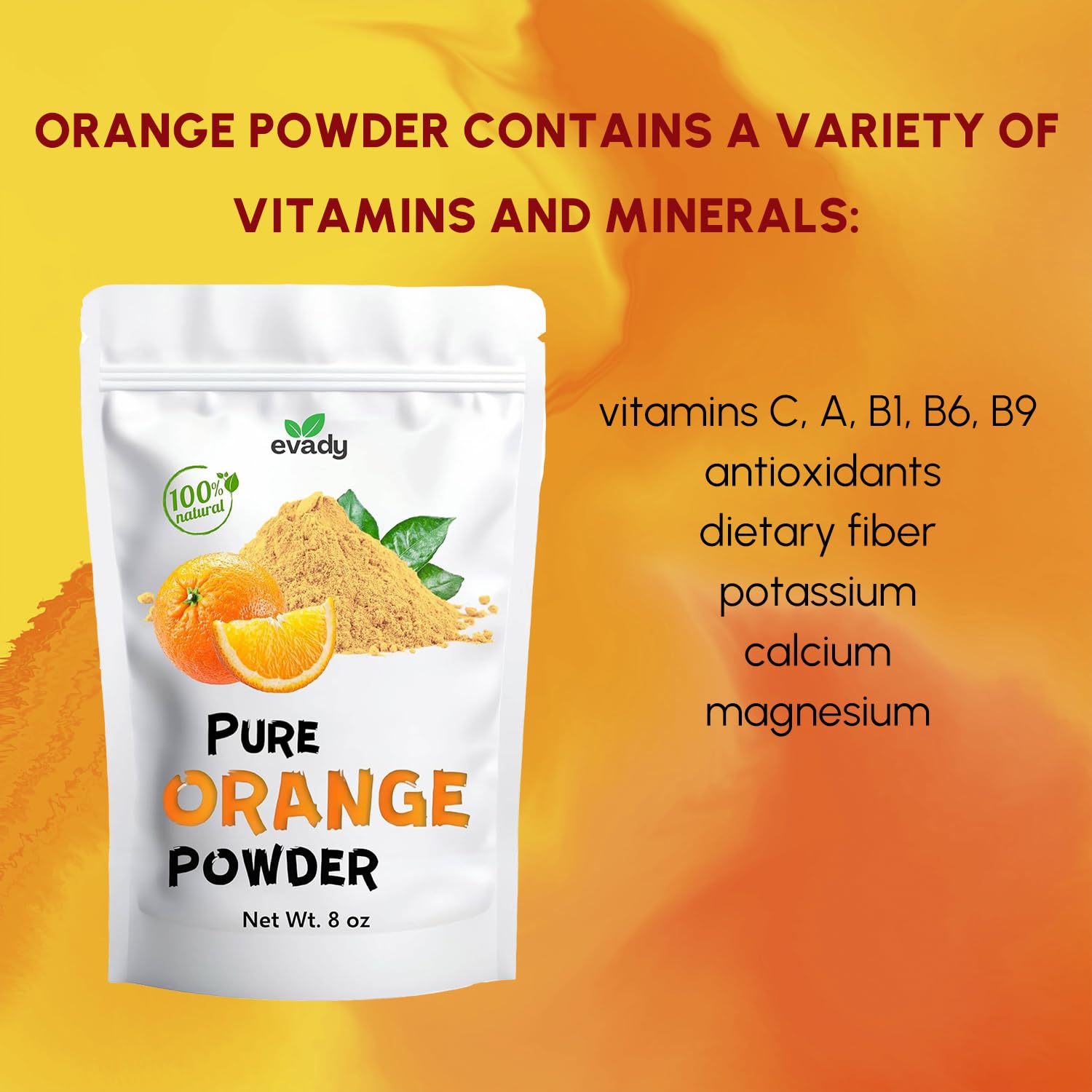 EVADY Powder dissolves into batter for brighter baking results