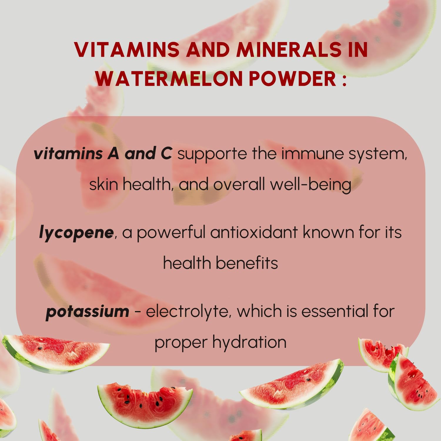 EVADY Watermelon Powder scoop included for precise measuring.