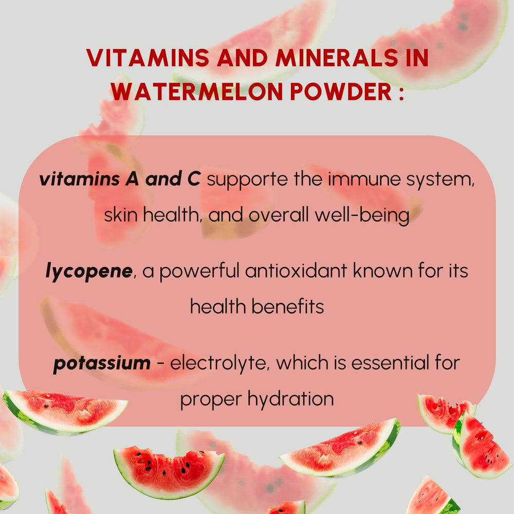 EVADY Watermelon Powder scoop included for precise measuring.