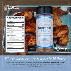 Everglades Lily Lou Tay's seasoning on chicken delivers juicy, savory notes.