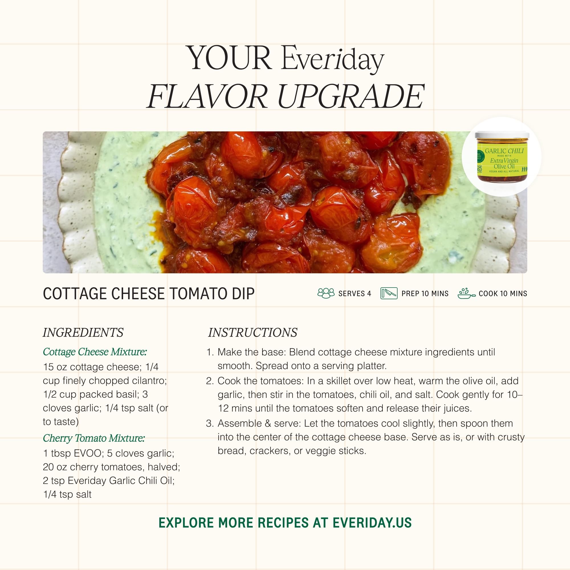 Everiday Garlic Chili Oil drizzle eggs delivers savory breakfast touch