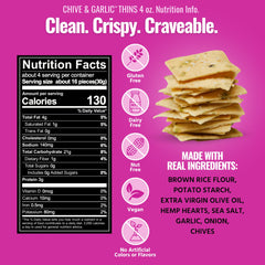 Every Body Eat Snack Cracker Thins, seed-oil-free, shows your allergen-safe choice.