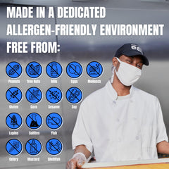 Every Body Eat Snack Thins seed oil-free label close-up.