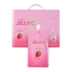 EVERYDAZE Sweet Jelly C Konjac pouch front shows a portion-controlled, tasty snack.