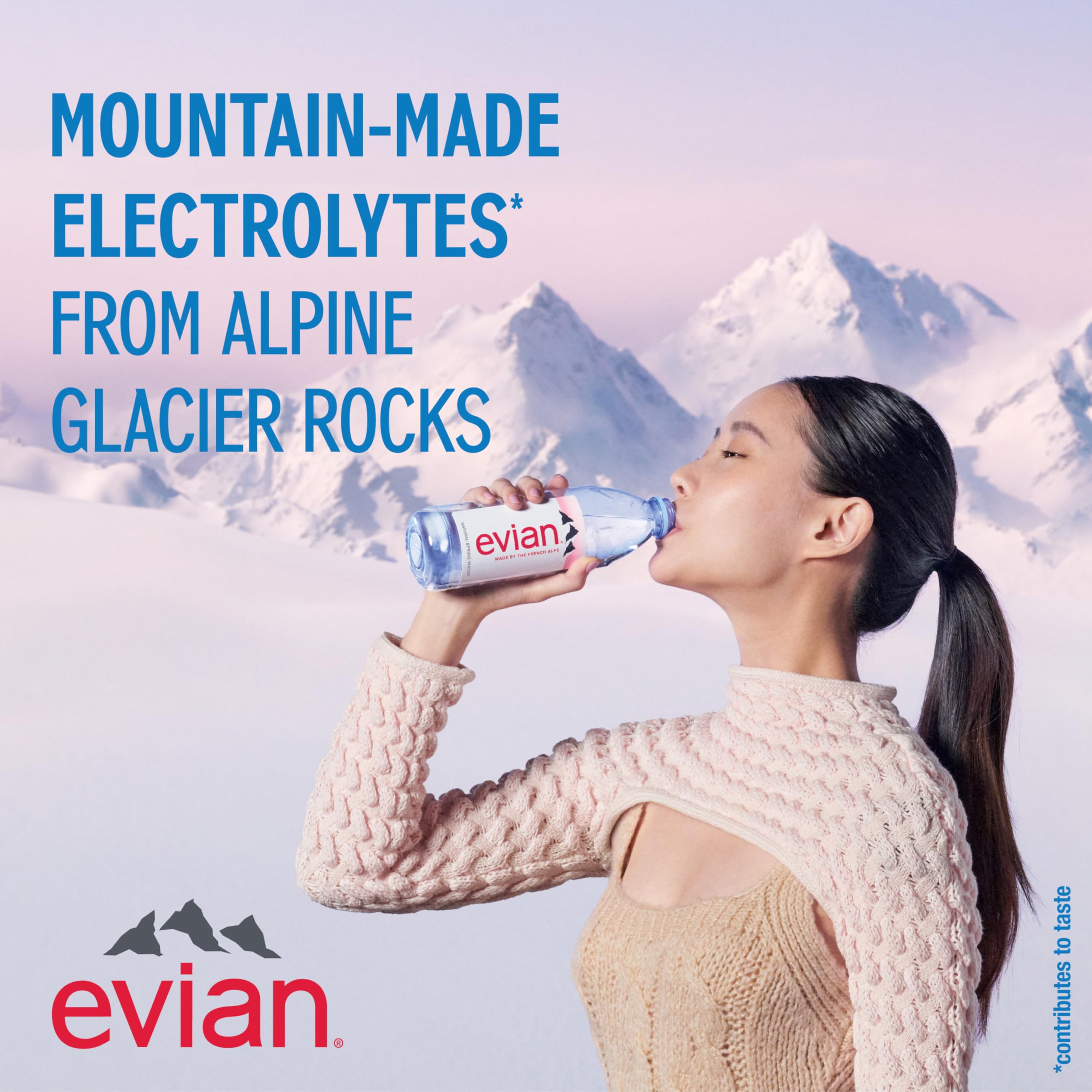 evian refreshing glass serve perfect for meals and breaks