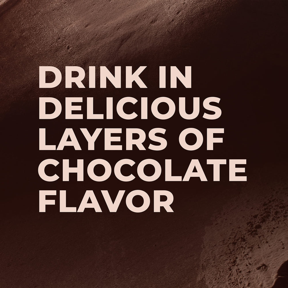 Evolve Protein Powder Classic Chocolate ingredients panel emphasizes pea protein and gluten-free profile.