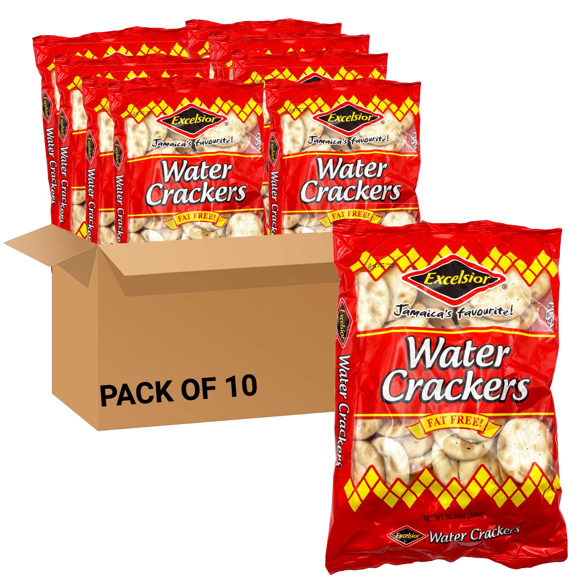 EXCELSIOR Water Crackers classic round mouthfuls, perfect with cheese or spreads.