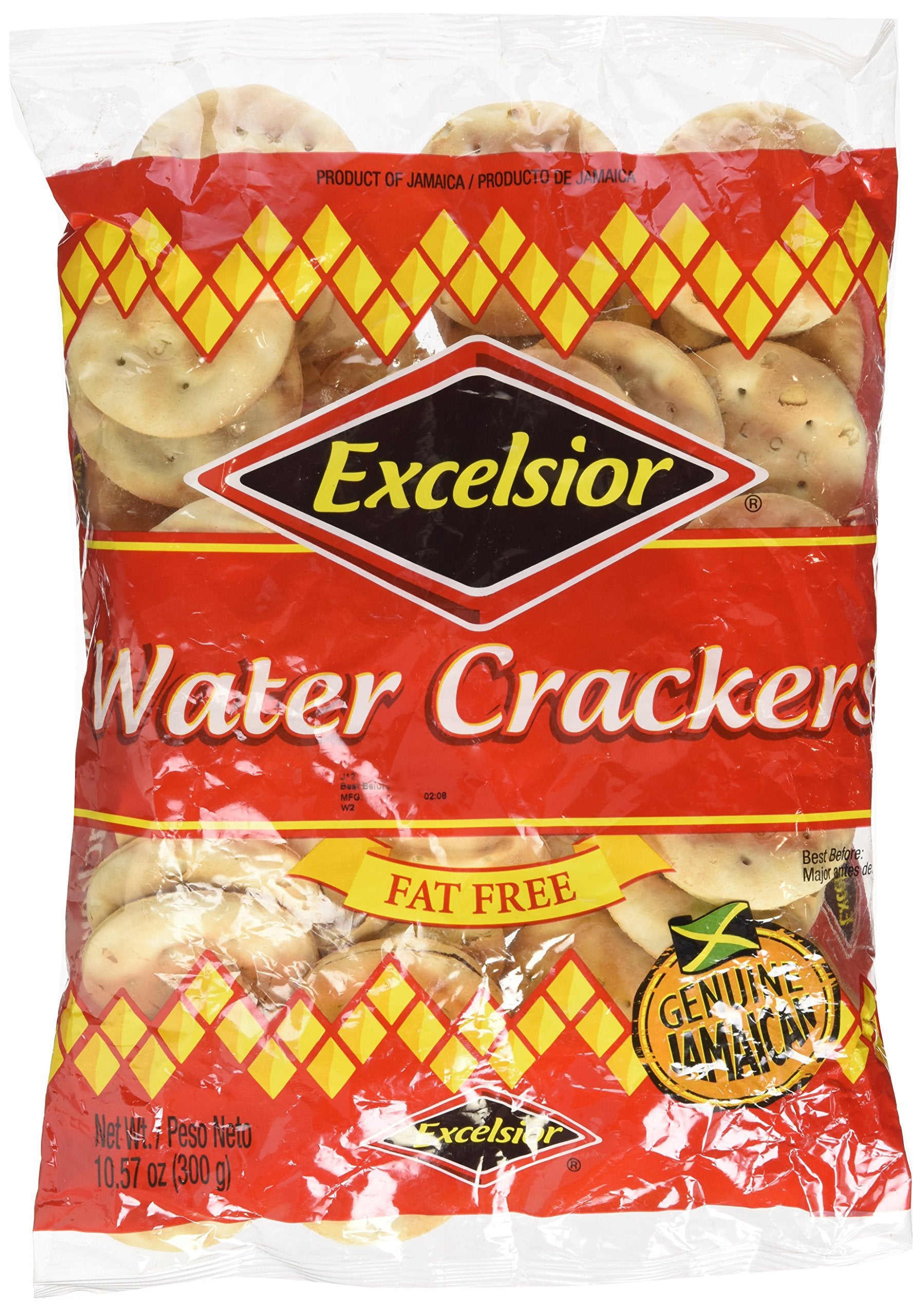 Excelsior Water Crackers packaging variation, ideal for sharing at parties.