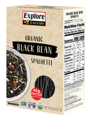 EXPLORE CUISINE Black Bean Spaghetti pack highlights high-protein, gluten-free pasta
