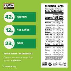 EXPLORE CUISINE Edamame Spaghetti cooking scene — quick, protein-rich dinner.