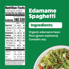 Explore Cuisine Edamame Spaghetti in a serving bowl, ready for dinner
