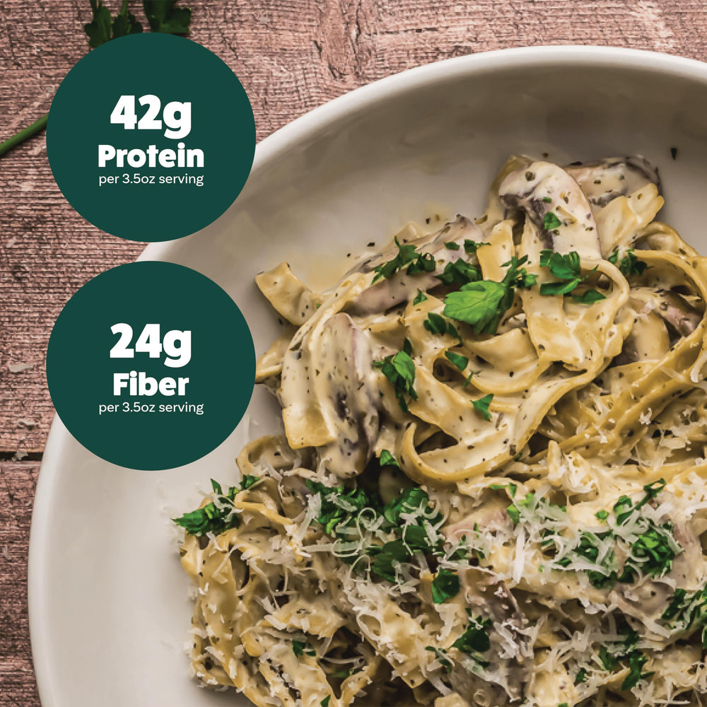 Explore Cuisine noodles close-up, gluten-free and vegan-friendly pasta texture.