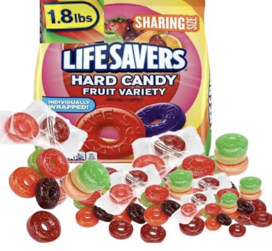 Express Minds Lifesavers assorted flavors in bulk for sharing and gifting
