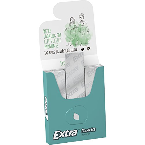 Pocket-sized EXTRA Polar Ice gum pack for daily freshness.