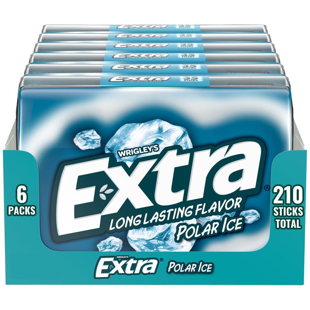 EXTRA Polar Ice bulk six-pack for long-lasting fresh breath