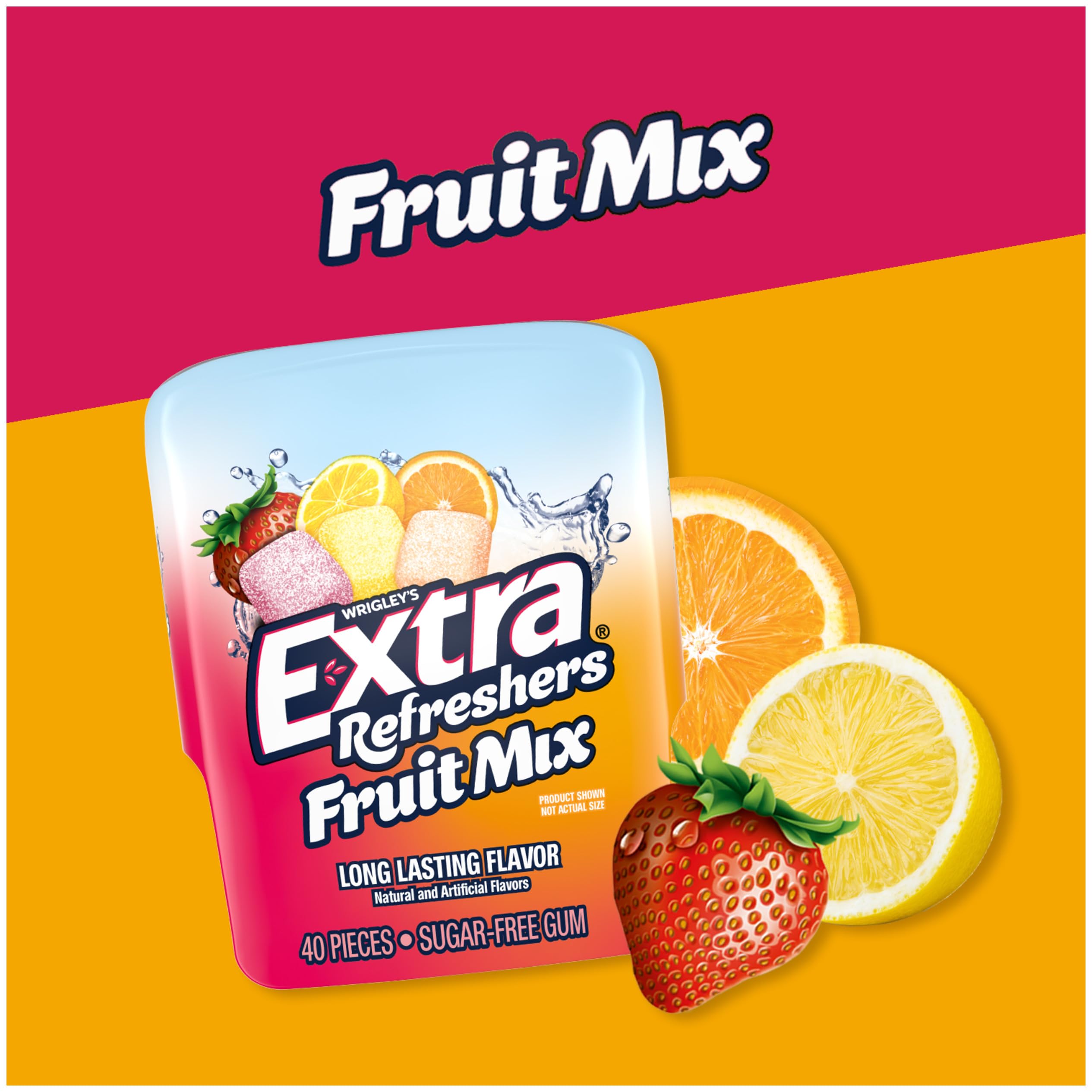 Extra Refreshers Tropical Mist bottle—exotic flavor and all-day freshness