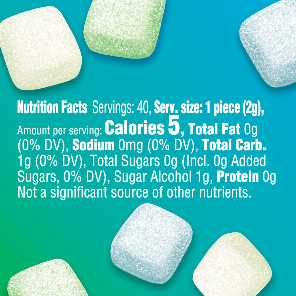 Party-ready Extra Refreshers Mint Mix Gum bottles encourage sharing.