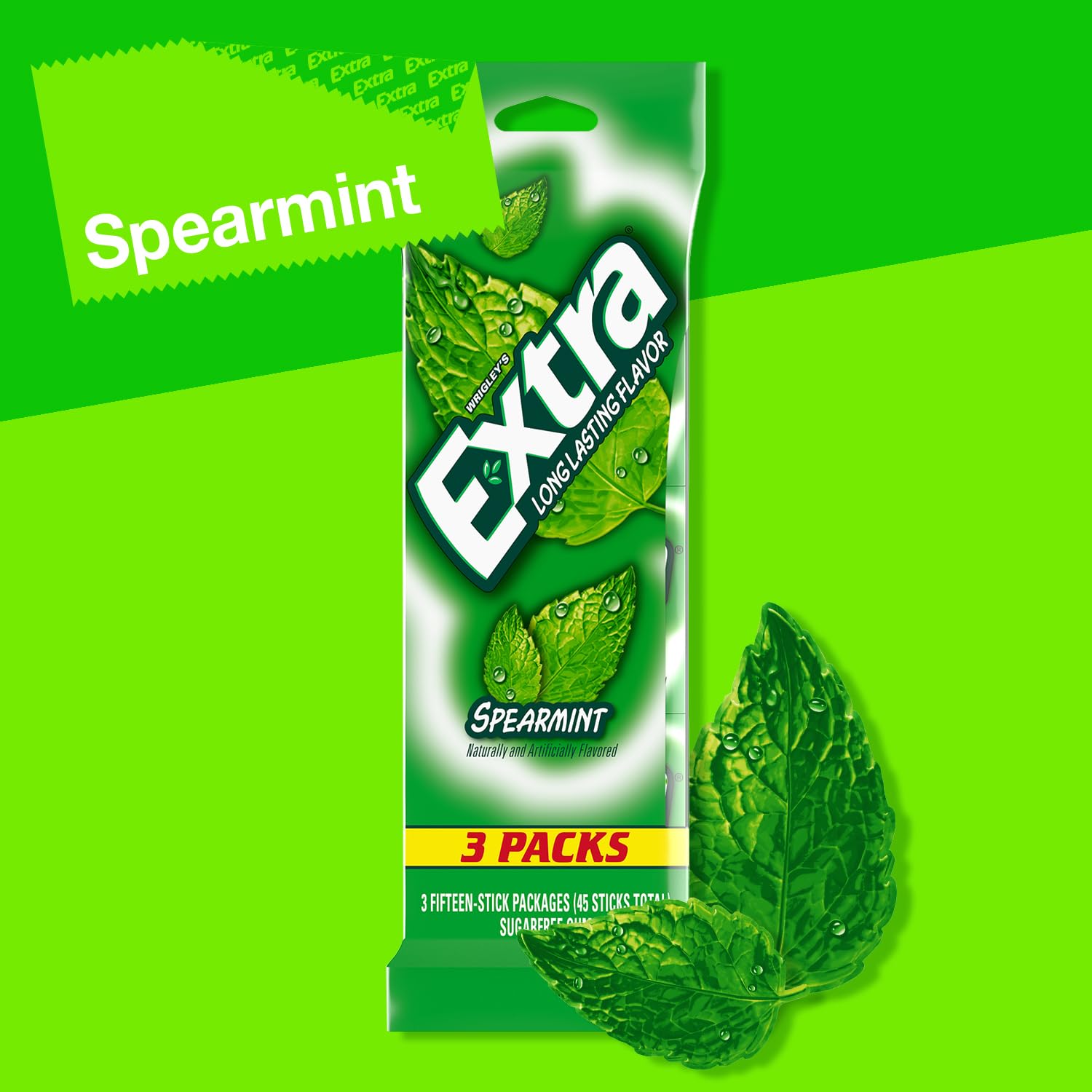 Travel kit with EXTRA gum in pocket-ready packaging.