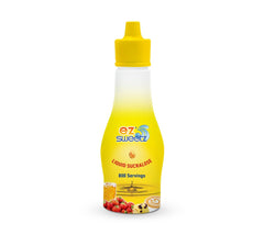 EZ-Sweetz bottle pour adds quick sweetness to coffee.