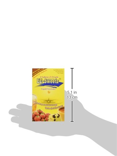 EZ-Sweetz compact bottle fits pantry or desk.
