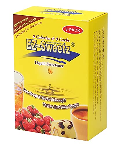 EZ-Sweetz FDA-registered facility badge indicates safety standards.