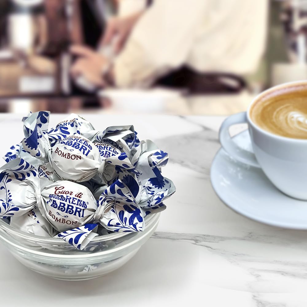 Fabbri bombons packaging reflects Italian heritage, elevating any dessert table.